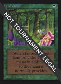 Wild Growth (CE) - Collector's Edition - Magic: The Gathering card