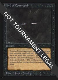 Word of Command (CE) - Collector's Edition - Magic: The Gathering card