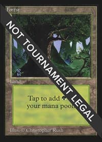 Forest (C) (CE) - Collector's Edition - Magic: The Gathering card