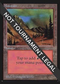 Mountain (C) (CE) - Collector's Edition - Magic: The Gathering card