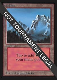 Mountain (B) (CE) - Collector's Edition - Magic: The Gathering card