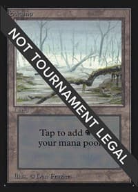 Swamp (A) (CE) - Collector's Edition - Magic: The Gathering card
