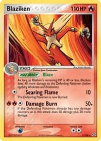 Blaziken - 1/106 (Non-Holo) - Deck Exclusives - Pokemon card