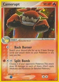Camerupt - EX Deoxys - Pokemon card