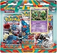 Furious Fists 3 Pack Blister [Trevenant] - XY - Furious Fists - Pokemon card