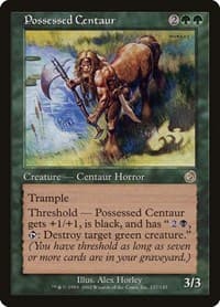 Possessed Centaur - Torment - Magic: The Gathering card