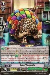 Label Pangolin - Promo Cards - Cardfight Vanguard card