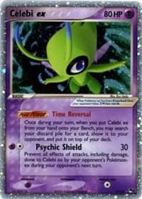 Celebi ex (Holo) - POP Series 2 - Pokemon card