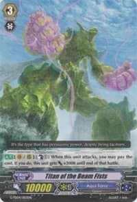 Titan of the Beam Fists - G-TD04: Blue Cavalry of the Divine Marine Spirits - Cardfight Vanguard card