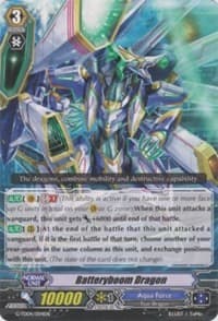 Batteryboom Dragon - G-TD04: Blue Cavalry of the Divine Marine Spirits - Cardfight Vanguard card