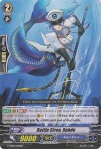 Battle Siren, Rohde - G-TD04: Blue Cavalry of the Divine Marine Spirits - Cardfight Vanguard card