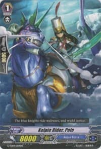 Kelpie Rider, Polo - G-TD04: Blue Cavalry of the Divine Marine Spirits - Cardfight Vanguard card