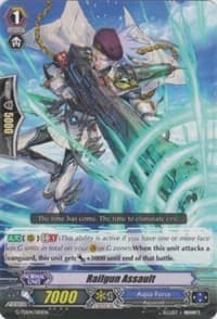 Railgun Assault - G-TD04: Blue Cavalry of the Divine Marine Spirits - Cardfight Vanguard card