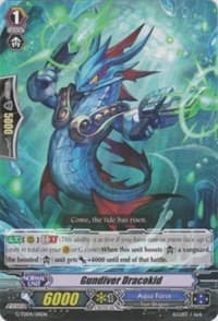 Gundiver Dracokid - G-TD04: Blue Cavalry of the Divine Marine Spirits - Cardfight Vanguard card