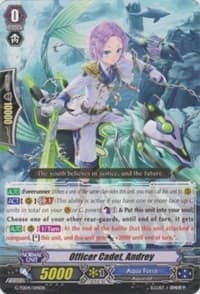 Officer Cadet, Andrey - G-TD04: Blue Cavalry of the Divine Marine Spirits - Cardfight Vanguard card