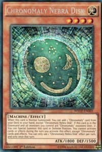 Chronomaly Nebra Disk - World Superstars - YuGiOh card