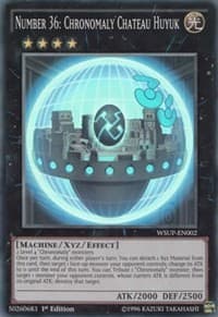 Number 36: Chronomaly Chateau Huyuk - World Superstars - YuGiOh card