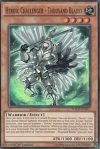 Heroic Challenger - Thousand Blades - World Superstars - YuGiOh card