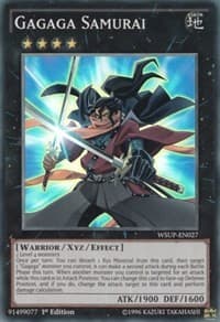 Gagaga Samurai - World Superstars - YuGiOh card