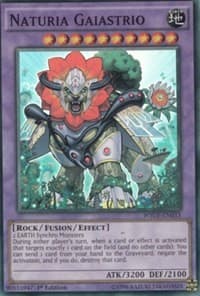 Naturia Gaiastrio - World Superstars - YuGiOh card