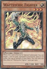Wattsychic Fighter - World Superstars - YuGiOh card
