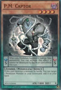 P.M. Captor - World Superstars - YuGiOh card