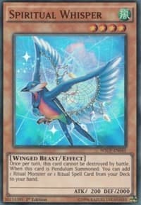 Spiritual Whisper - World Superstars - YuGiOh card