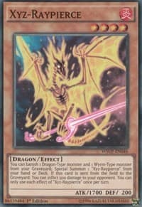 Xyz-Raypierce - World Superstars - YuGiOh card
