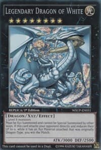 Legendary Dragon of White - World Superstars - YuGiOh card