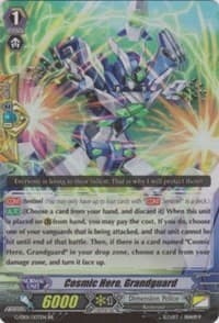 Cosmic Hero, Grandguard - G-EB01: Cosmic Roar - Cardfight Vanguard card