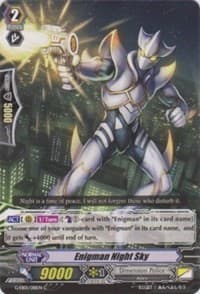 Enigman Night Sky - G-EB01: Cosmic Roar - Cardfight Vanguard card