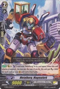 Metalborg, Magmafork - G-EB01: Cosmic Roar - Cardfight Vanguard card