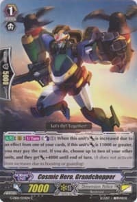 Cosmic Hero, Grandchopper - G-EB01: Cosmic Roar - Cardfight Vanguard card