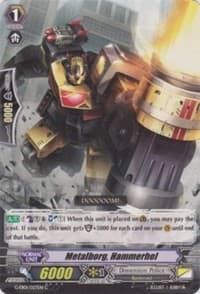 Metalborg, Hammerhel - G-EB01: Cosmic Roar - Cardfight Vanguard card