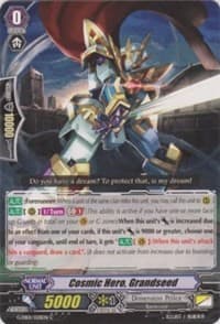 Cosmic Hero, Grandseed - G-EB01: Cosmic Roar - Cardfight Vanguard card