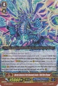 Marine General of the Heavenly Scales, Tidal Bore Dragon RRR - G-TD04: Blue Cavalry of the Divine Marine Spirits - Cardfight Vanguard card