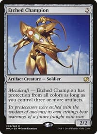 Etched Champion - Modern Masters 2015 - Magic: The Gathering card