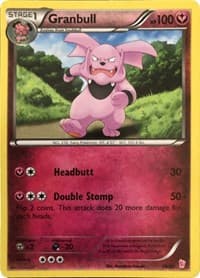 Granbull (#14) - XY Trainer Kit: Sylveon & Noivern - Pokemon card
