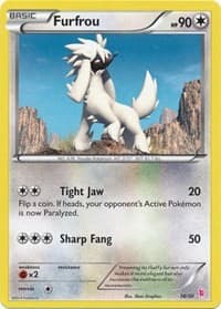 Furfrou (#16 - Sylveon) - XY Trainer Kit: Sylveon & Noivern - Pokemon card