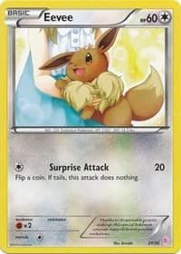 Eevee (21) - XY Trainer Kit: Sylveon & Noivern - Pokemon card