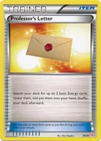Professor's Letter (Sylveon) - XY Trainer Kit: Sylveon & Noivern - Pokemon card