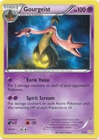 Gourgeist - XY Trainer Kit: Sylveon & Noivern - Pokemon card