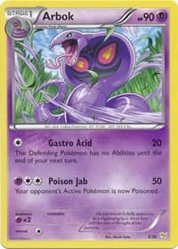 Arbok - XY Trainer Kit: Sylveon & Noivern - Pokemon card