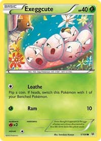 Exeggcute - XY - Roaring Skies - Pokemon card