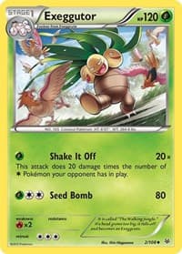 Exeggutor - XY - Roaring Skies - Pokemon card