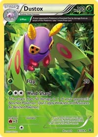 Dustox (8 Delta) - XY - Roaring Skies - Pokemon card