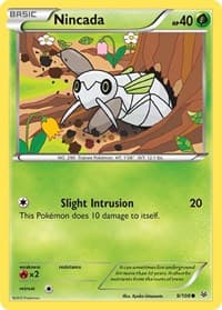 Nincada - XY - Roaring Skies - Pokemon card