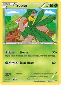 Tropius - XY - Roaring Skies - Pokemon card