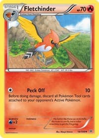 Fletchinder - XY - Roaring Skies - Pokemon card