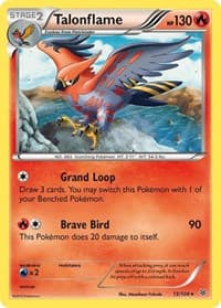 Talonflame - XY - Roaring Skies - Pokemon card